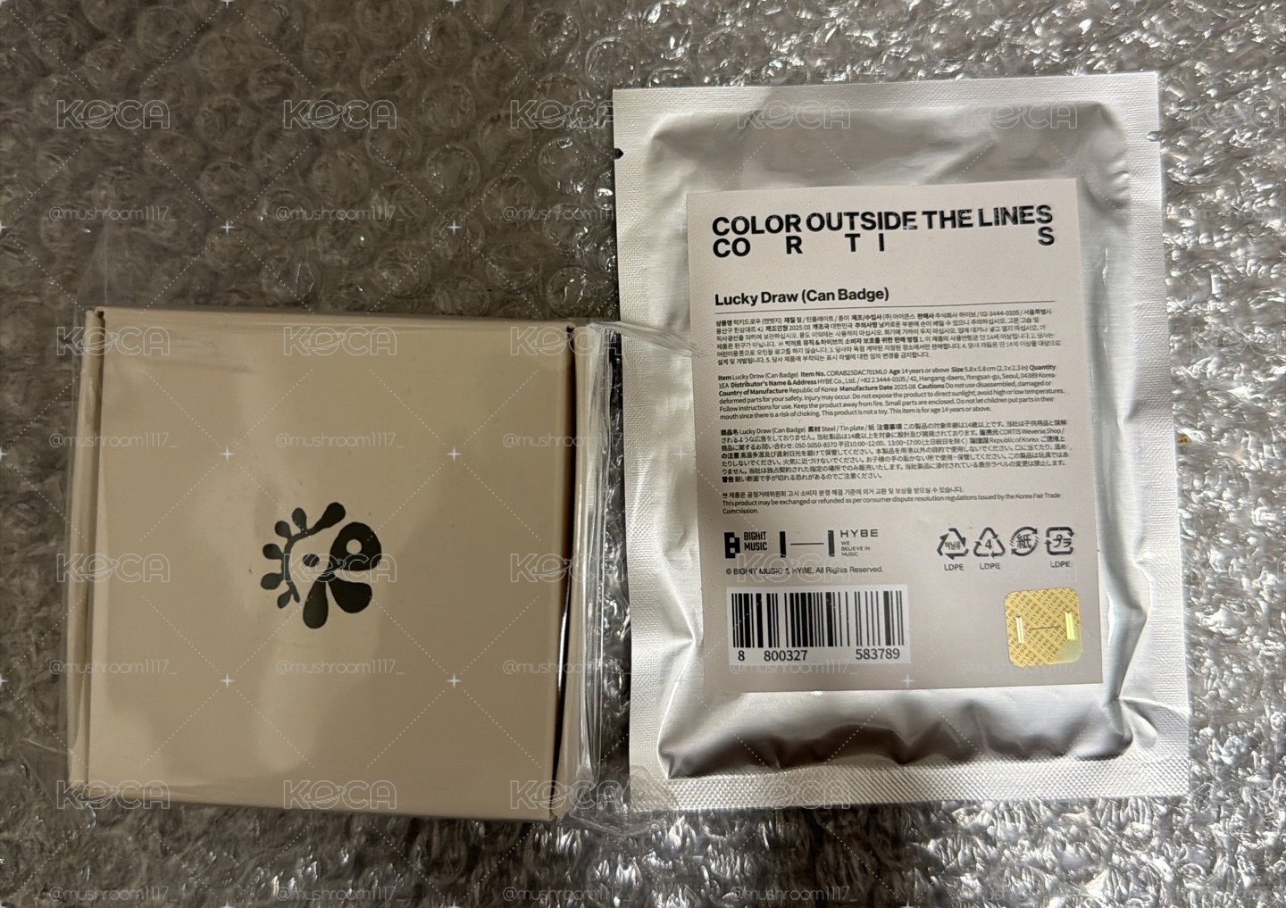 現貨 全新未拆 CORTIS 迷一手鍊+隨機徽章*1