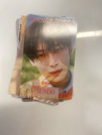 Sunoo 橙花透卡