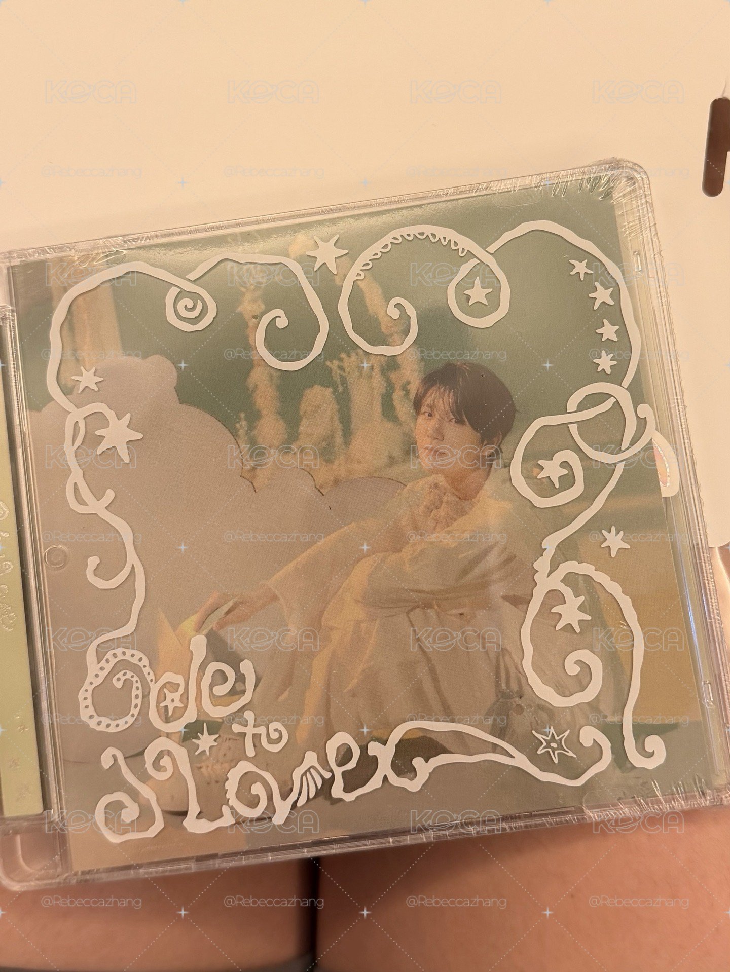ode to love 帥氣渽禧未拆JW專輯