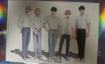PLAVE x Mediheal 明信片