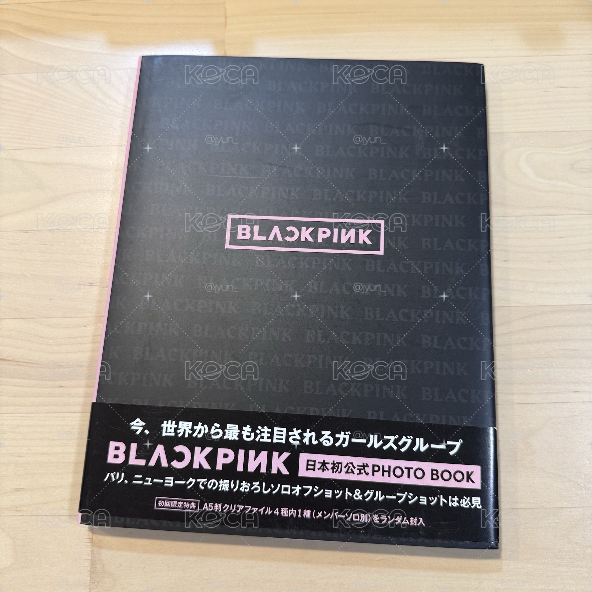 <BLACKPINK>日本公式寫真書含特典