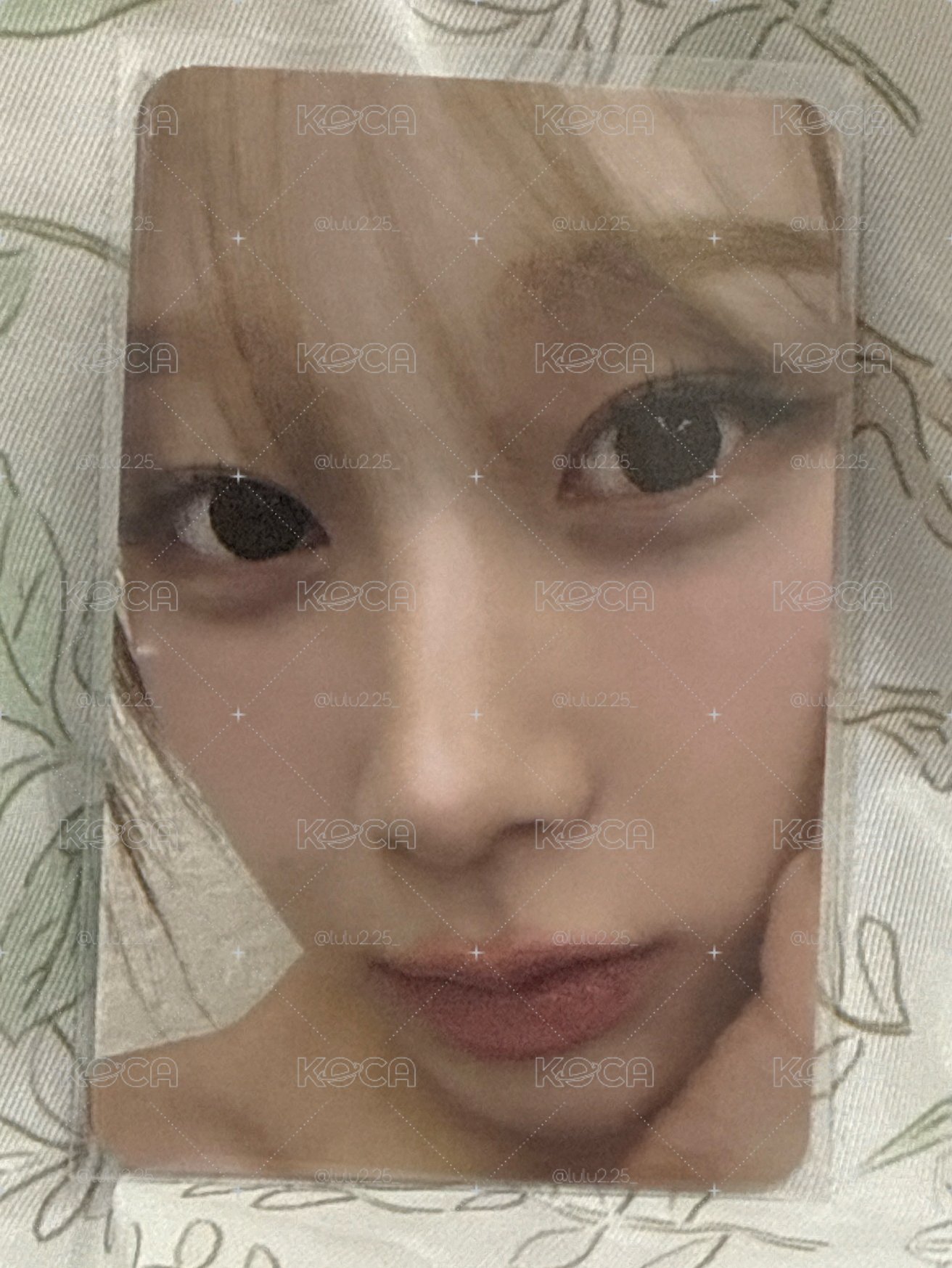 aespa giselle 懟臉 