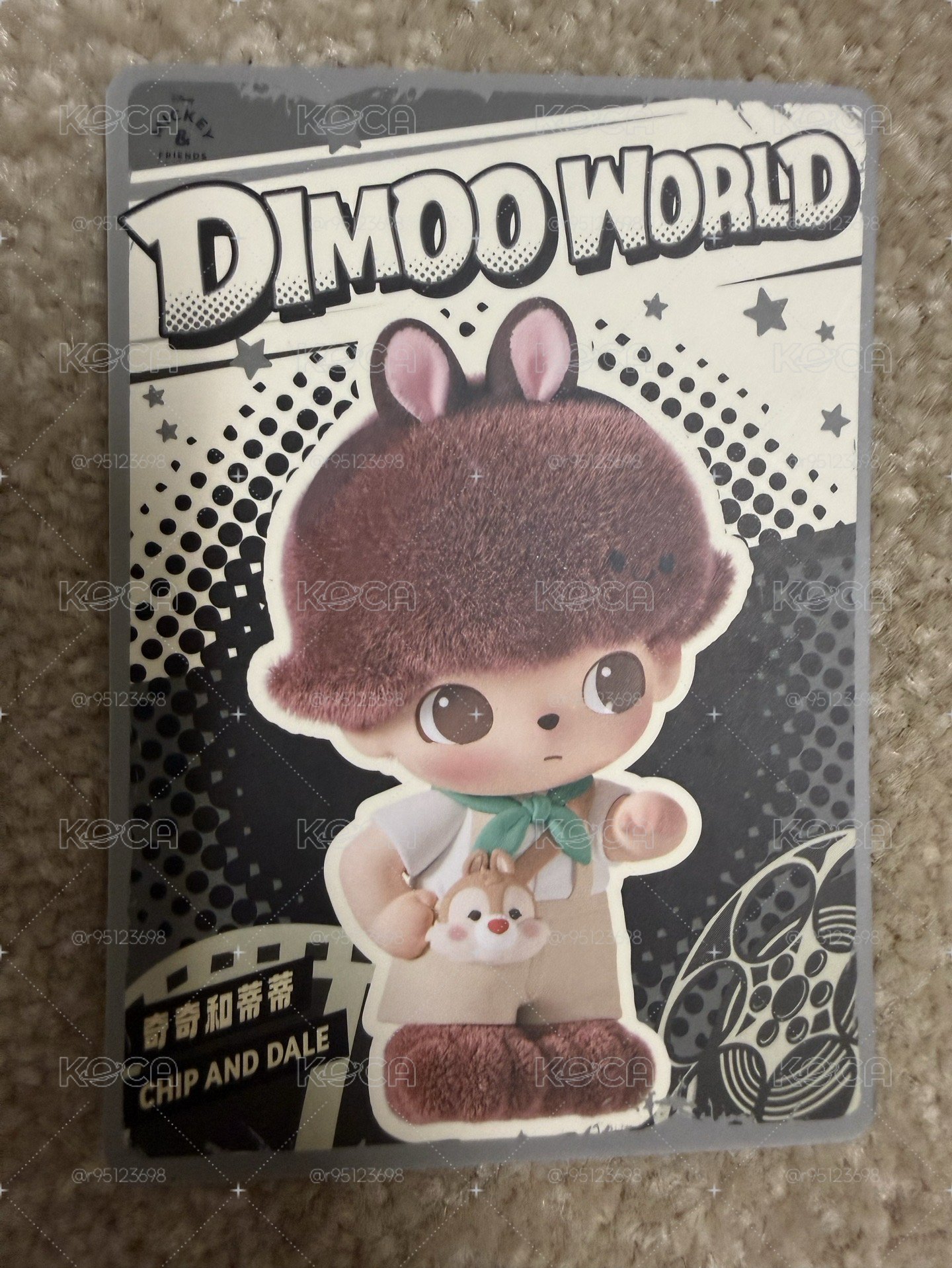 dimoo 奇奇蒂蒂僅拆擺
