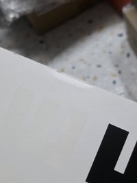 黑膠微損 怜卡員貼紙