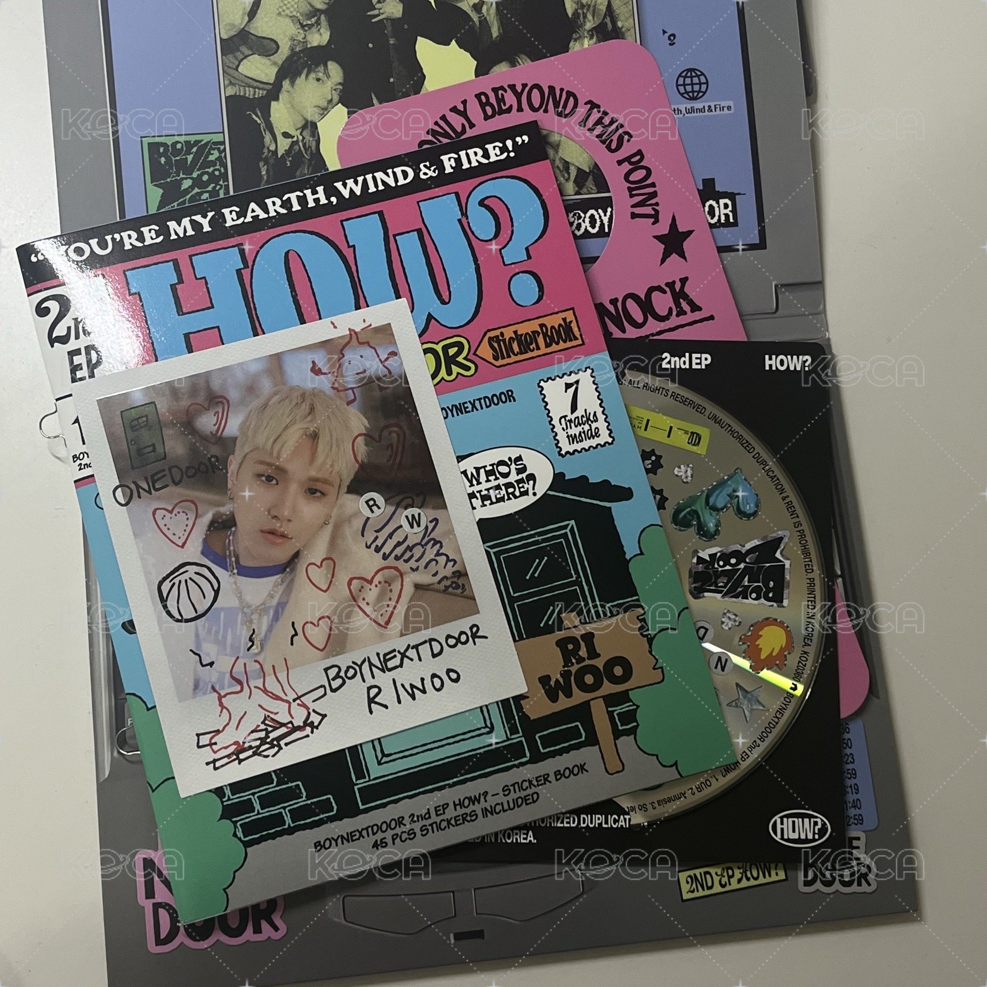 how? sticker ver. (riwoo)