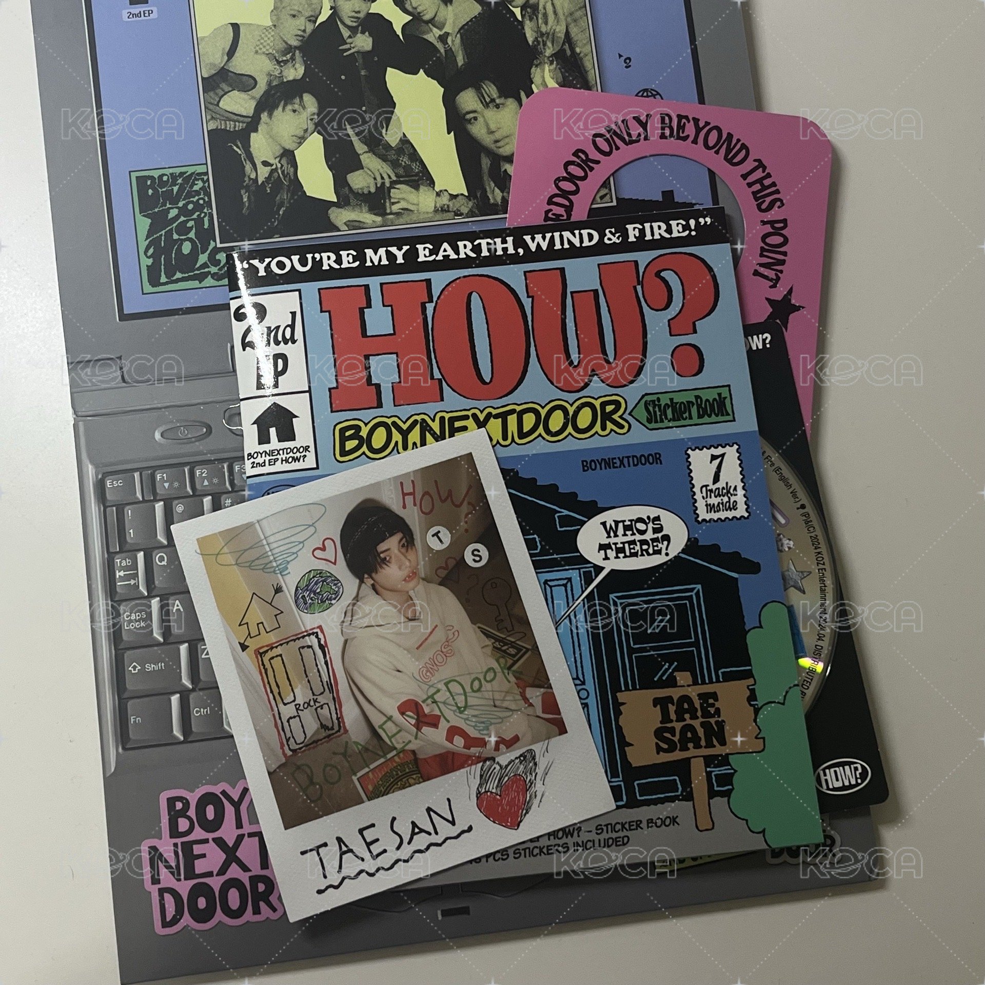 how? sticker ver. (taesan)