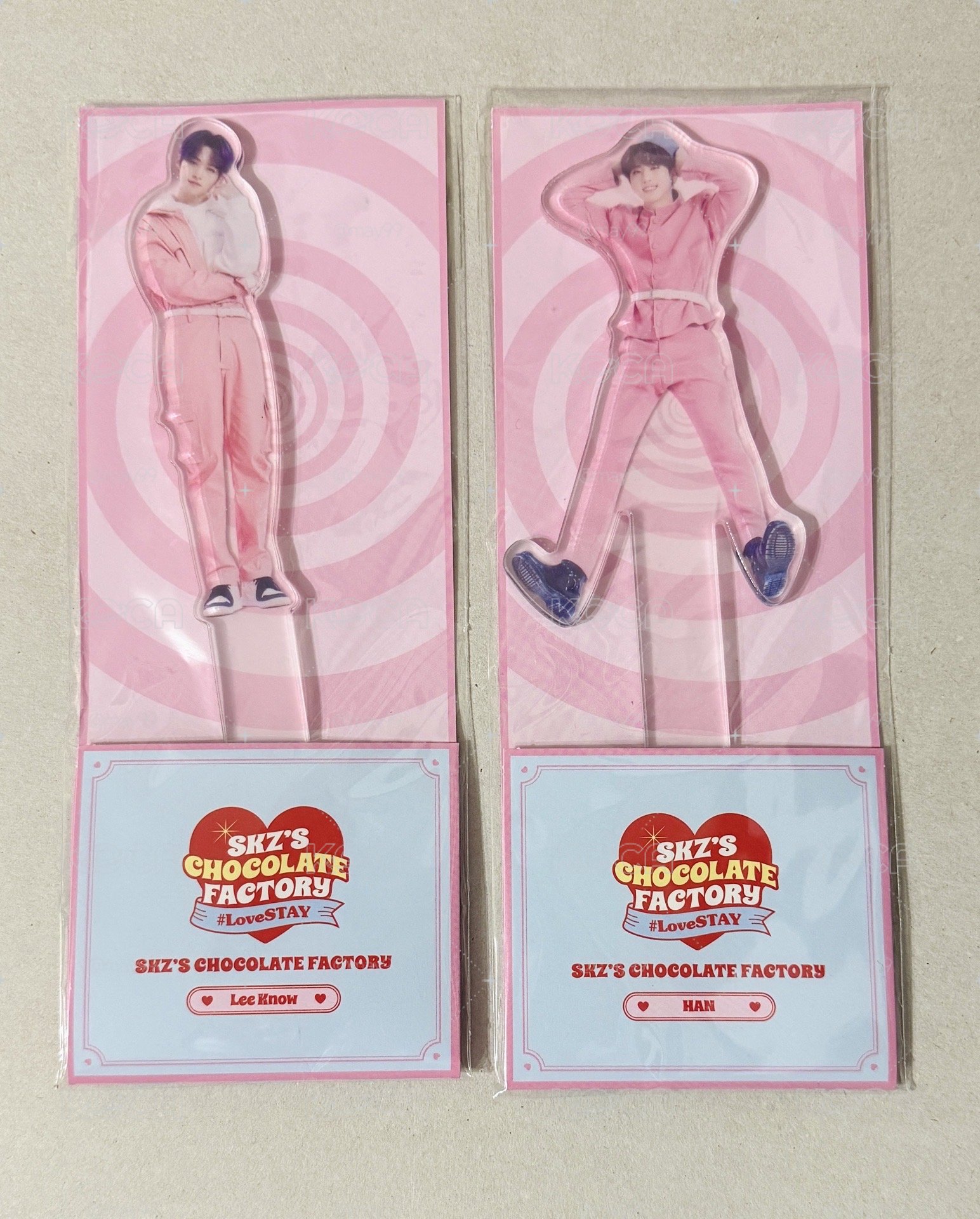 SKZ 巧克力飯咪 打卡棒 旻/城