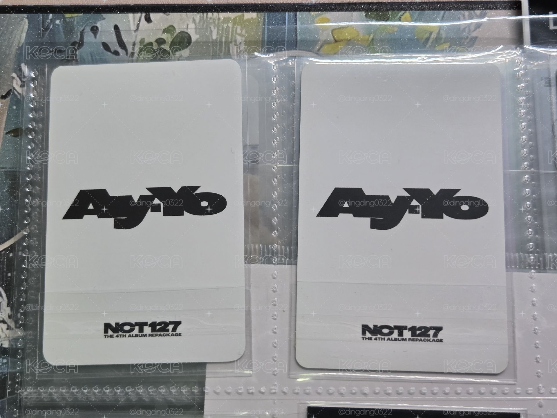 ayyo k4特典卡 金道英