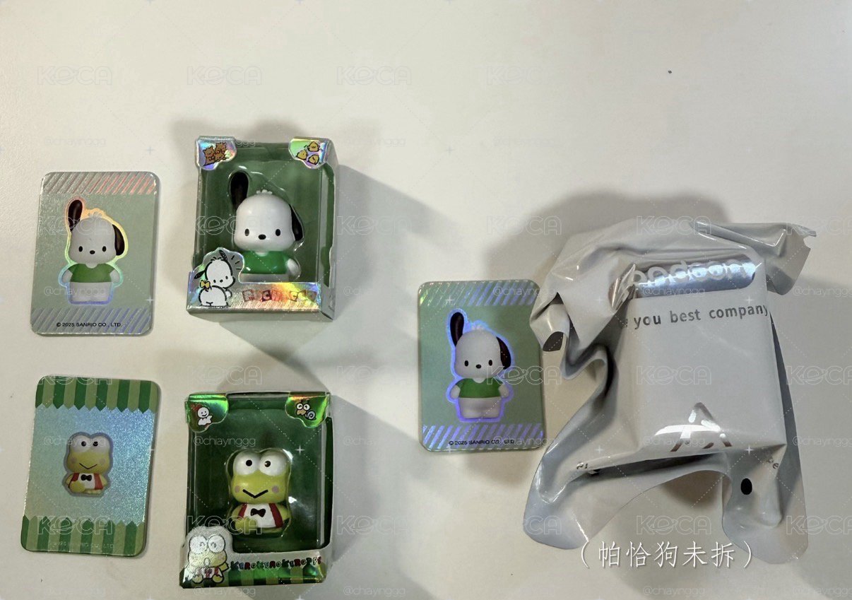 米粒公仔 帕恰狗/大眼蛙
