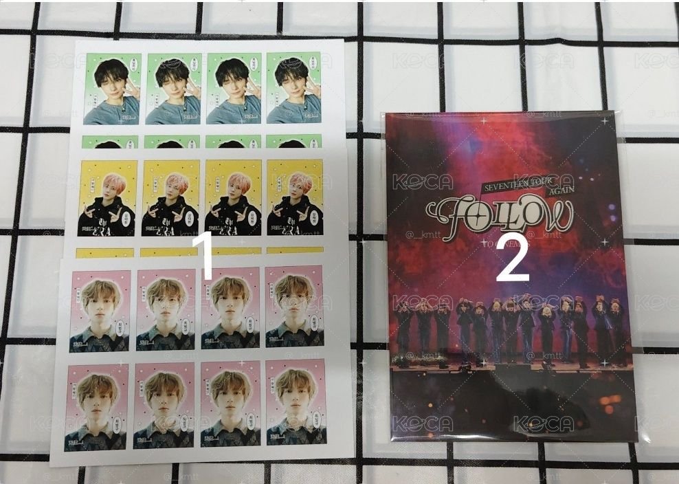 贈品（有TWS、NCT WISH、CRAVITY 、TXT、SEVENTEEN）