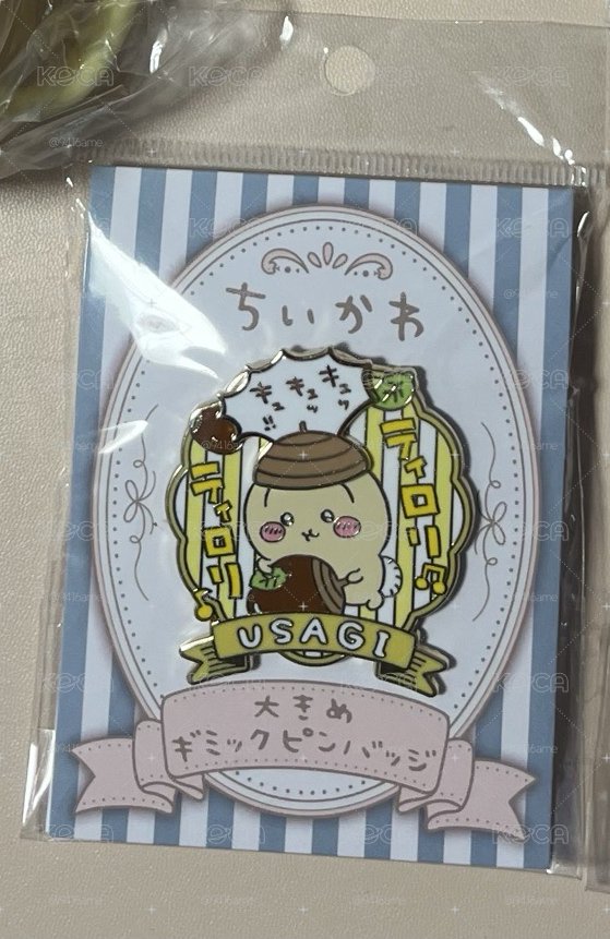 吉伊卡哇 旋轉別針 兔兔