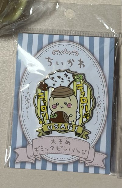 吉伊卡哇 旋轉別針 兔兔