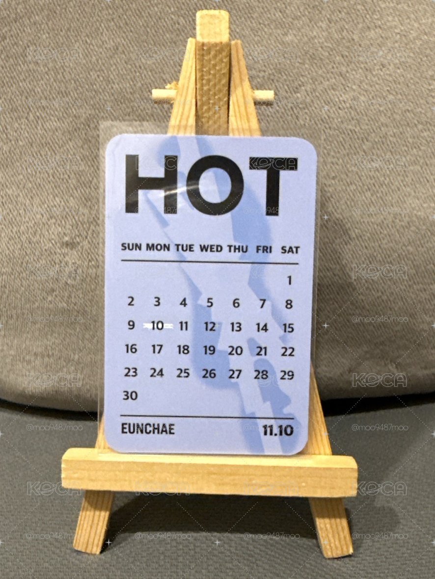 LE SSERAFIM HOT yes24 單封採 生日卡背