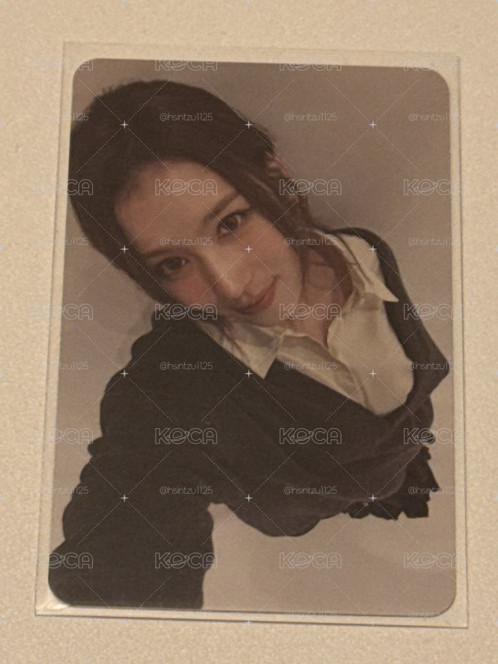 TWICE Sana 特四 專輯卡 Cast ver.E