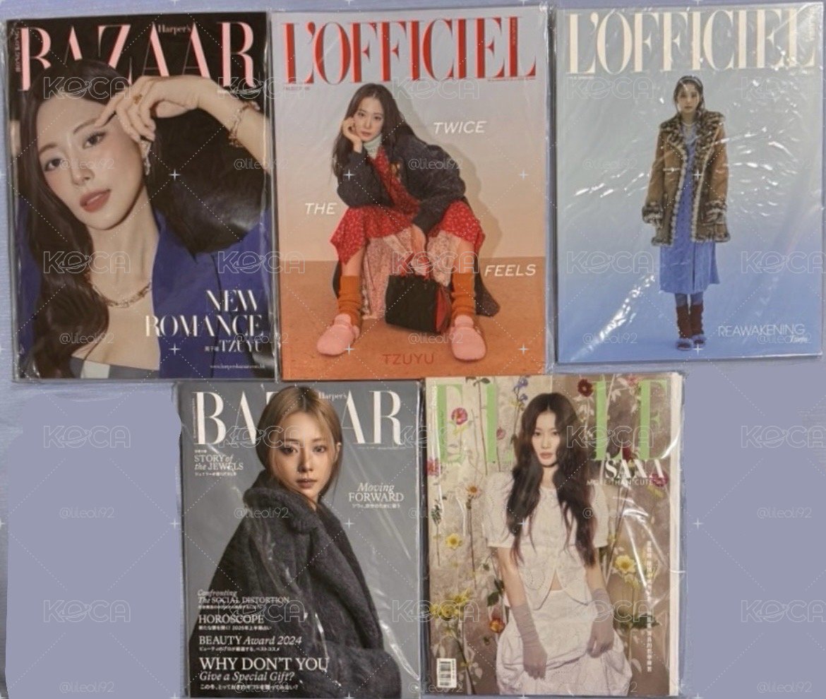 TZUYU/SANA 雜誌系列