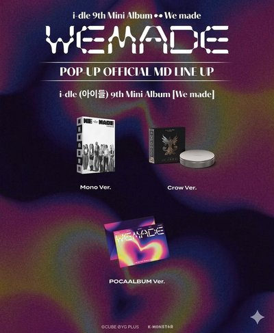 idle [We Made] Pop up in Taipei 代購