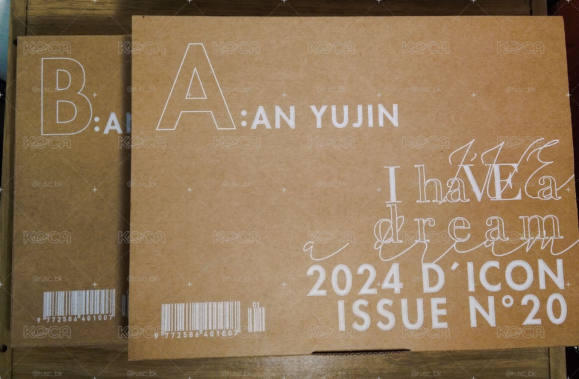 DICON A + B ver. 雜誌 已拆