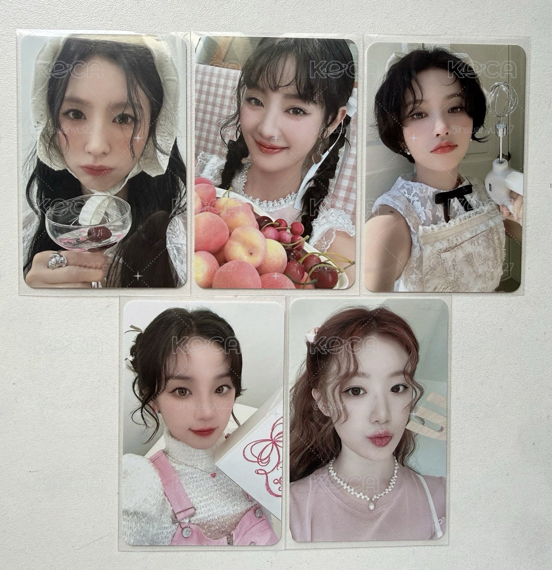 i-dle 2025年 年曆小卡
