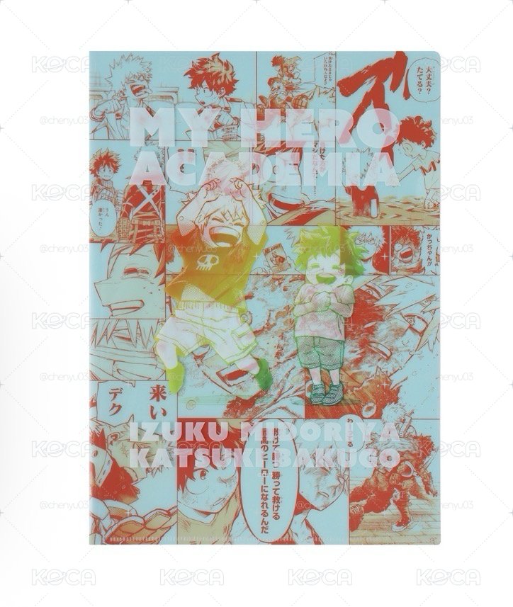 我的英雄學院 原畫展 幼馴染資料夾