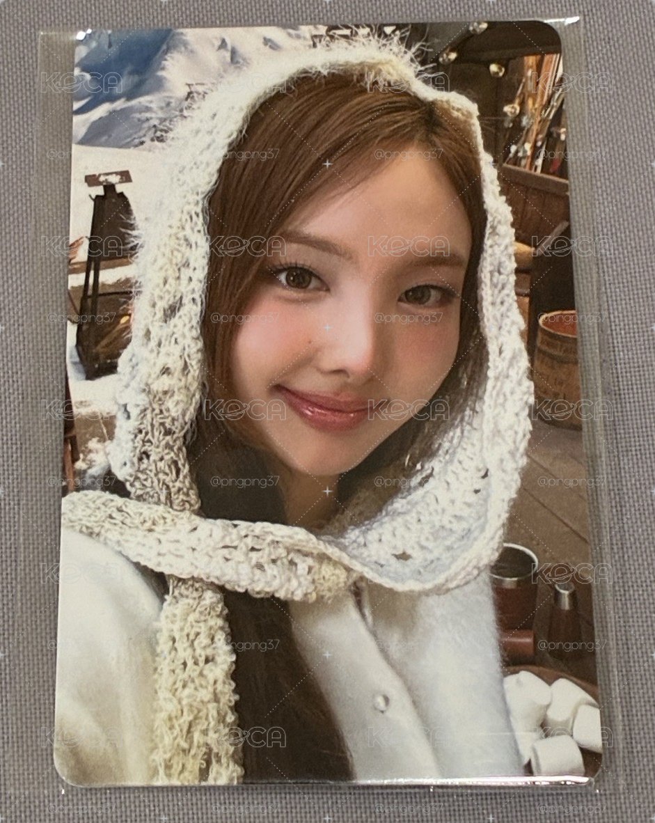 TWICE 24JP冬季快閃 特典卡 娜璉
