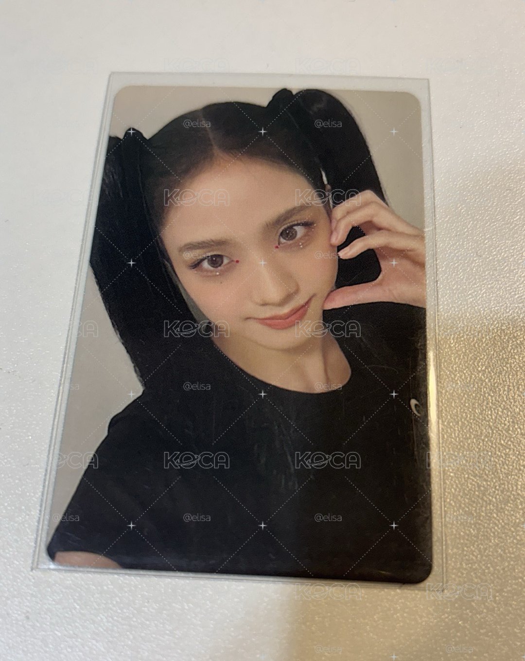 Jisoo專輯卡 黑版💓