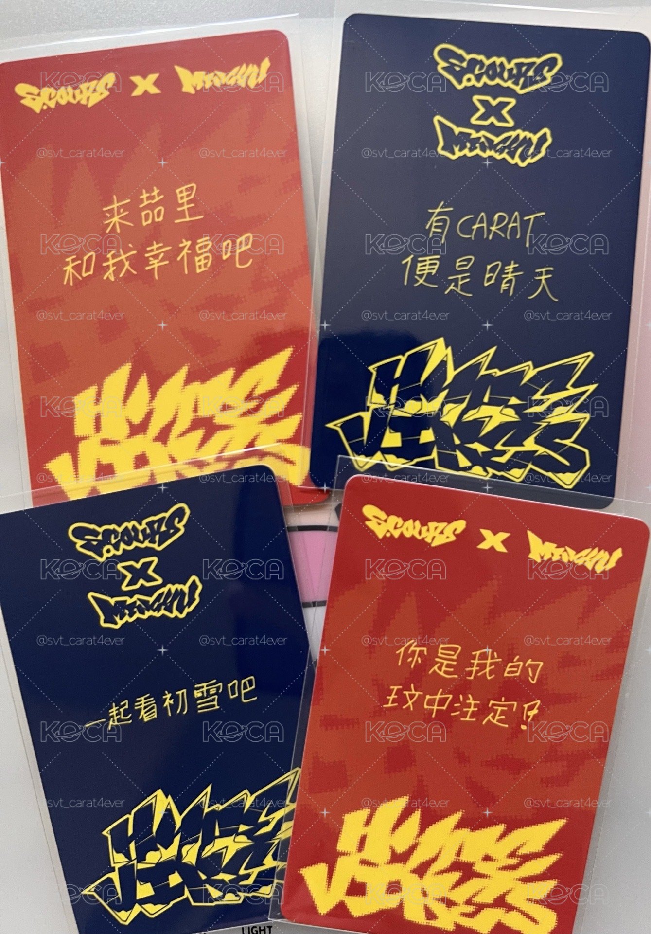 CxM 喆奎 中文卡背