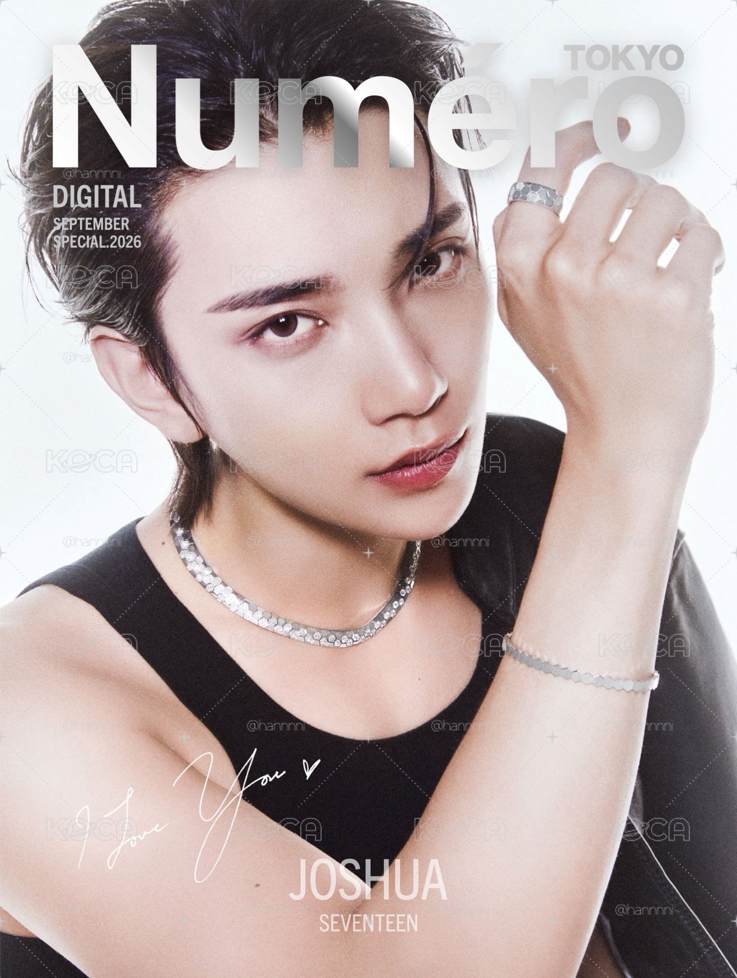 JOSHUA x Numéro 九月號雜誌