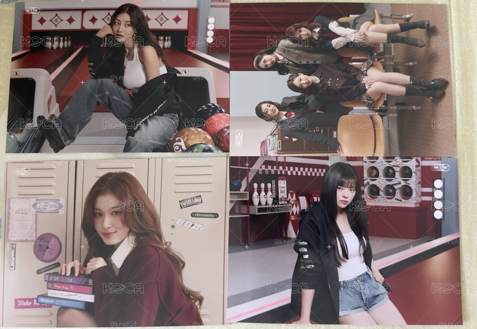 TWICE 十週年大卡