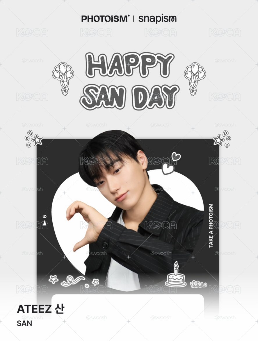 （8/12絕版）崔傘 San Photoism 人生四格卡 