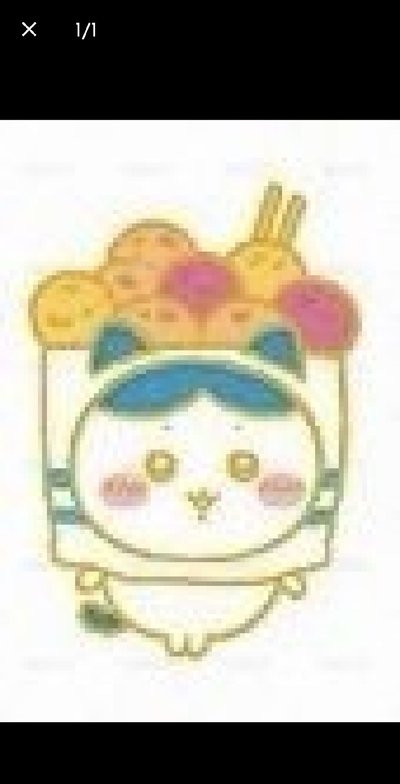 台北場徽章小八、吉伊、栗子