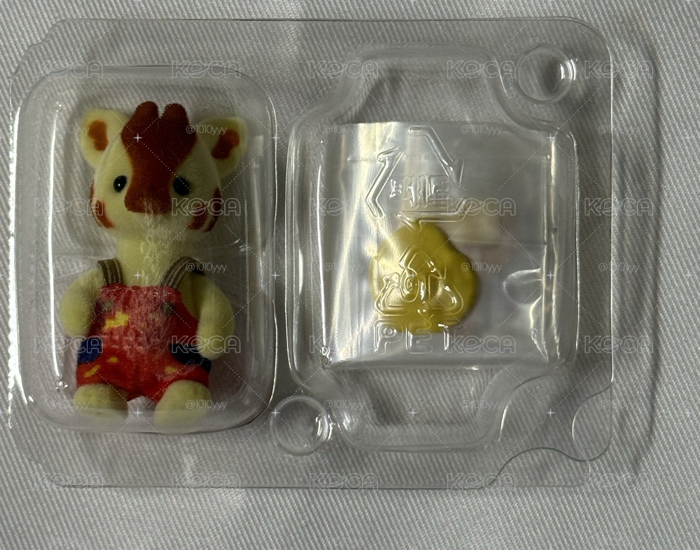 森林家族長頸鹿寶寶工作盲包