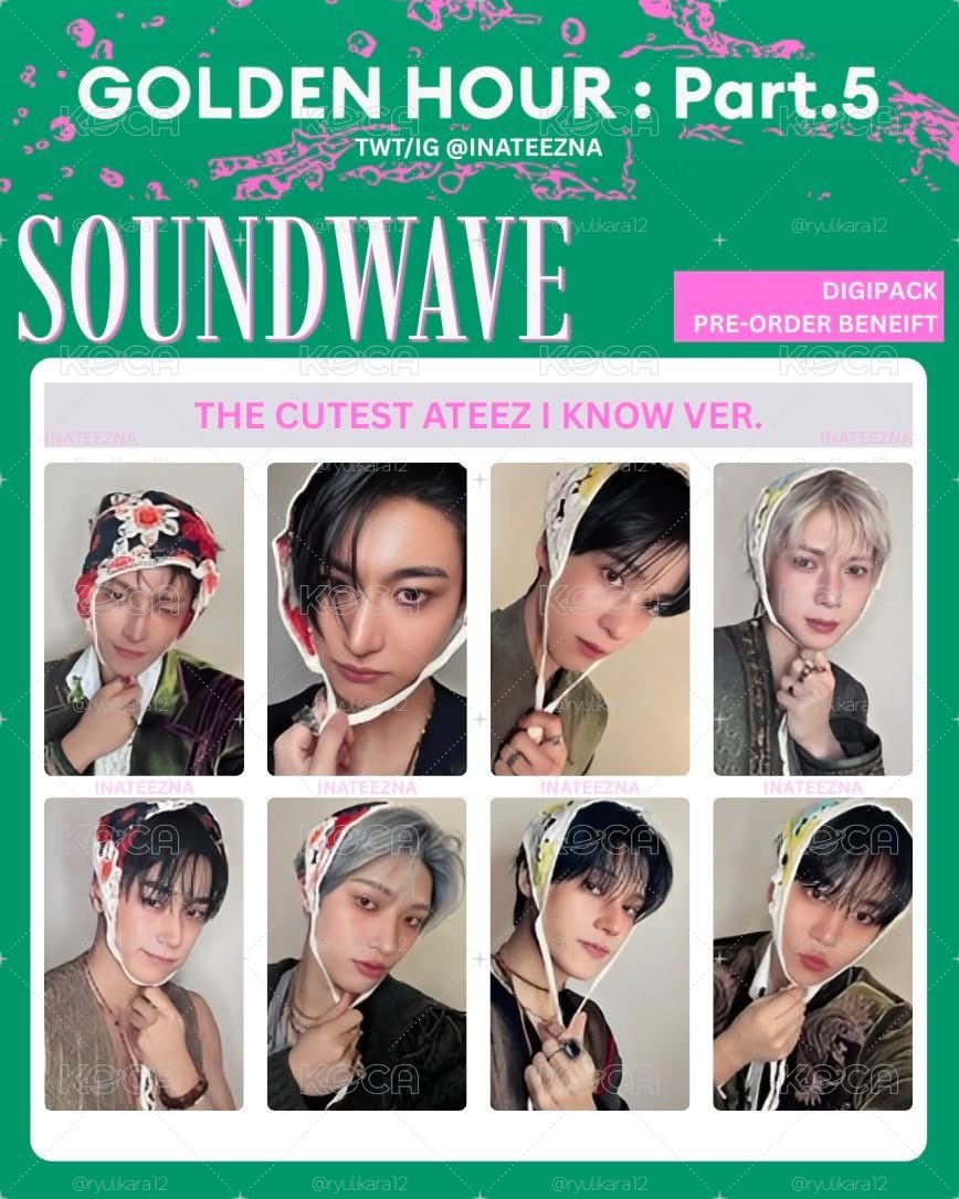 ATEEZ GH5 SW特典卡 鍾浩