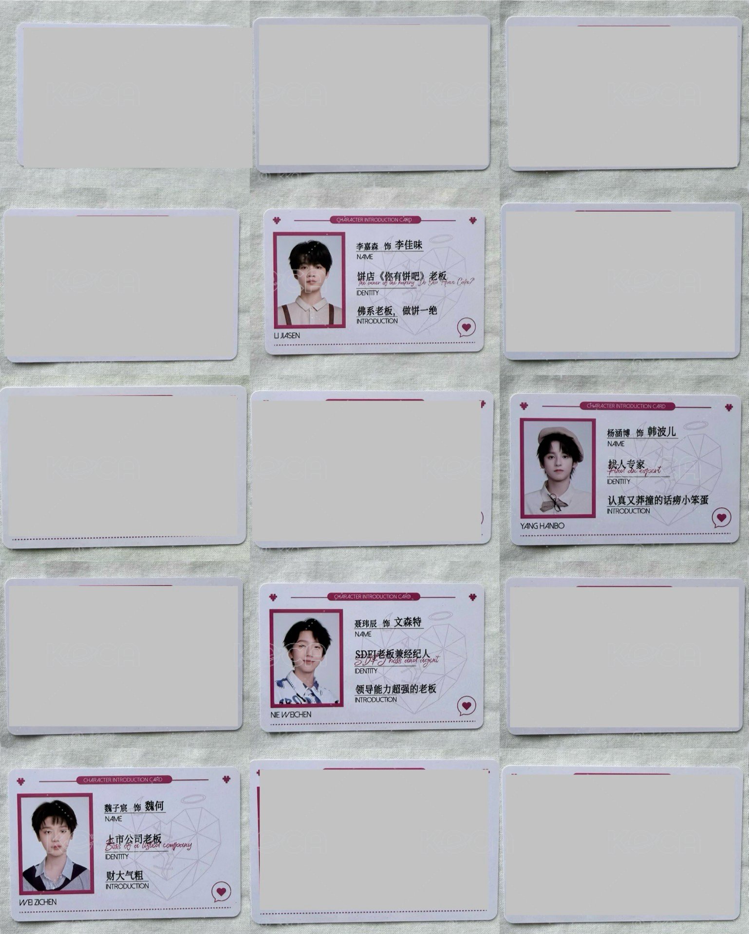 TF家族四代 危險的關係 ID卡