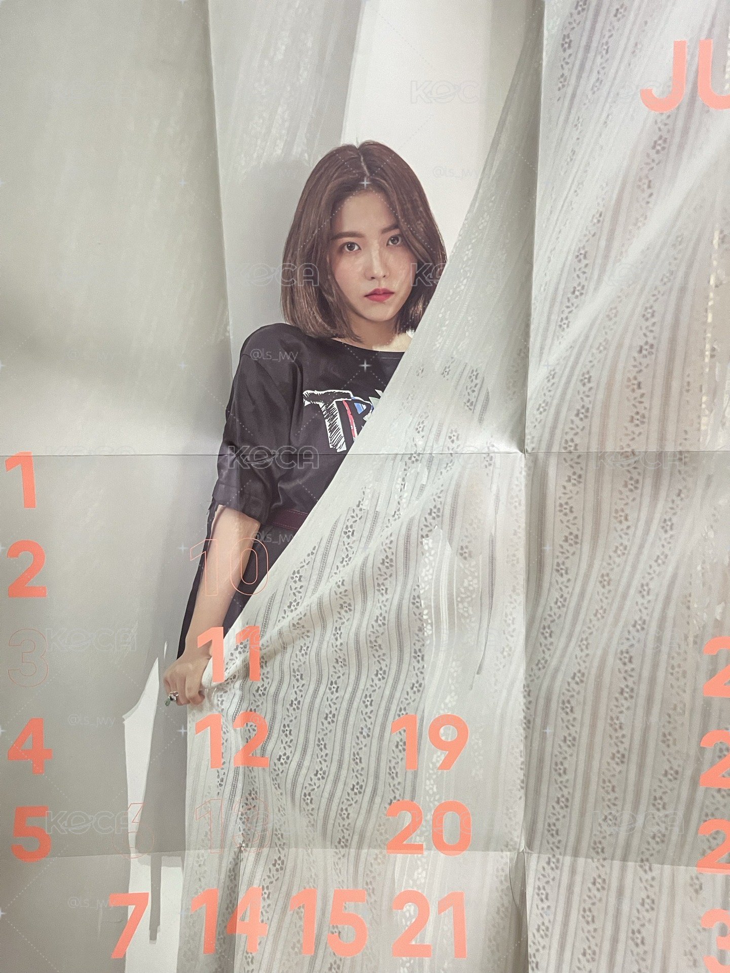 REDVELVET 一代手燈 yeri 2018年曆組