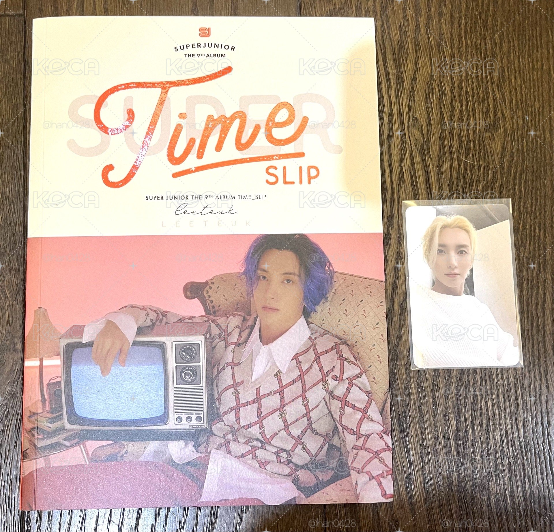 SJ 九輯 Time Slip 利特 個人封