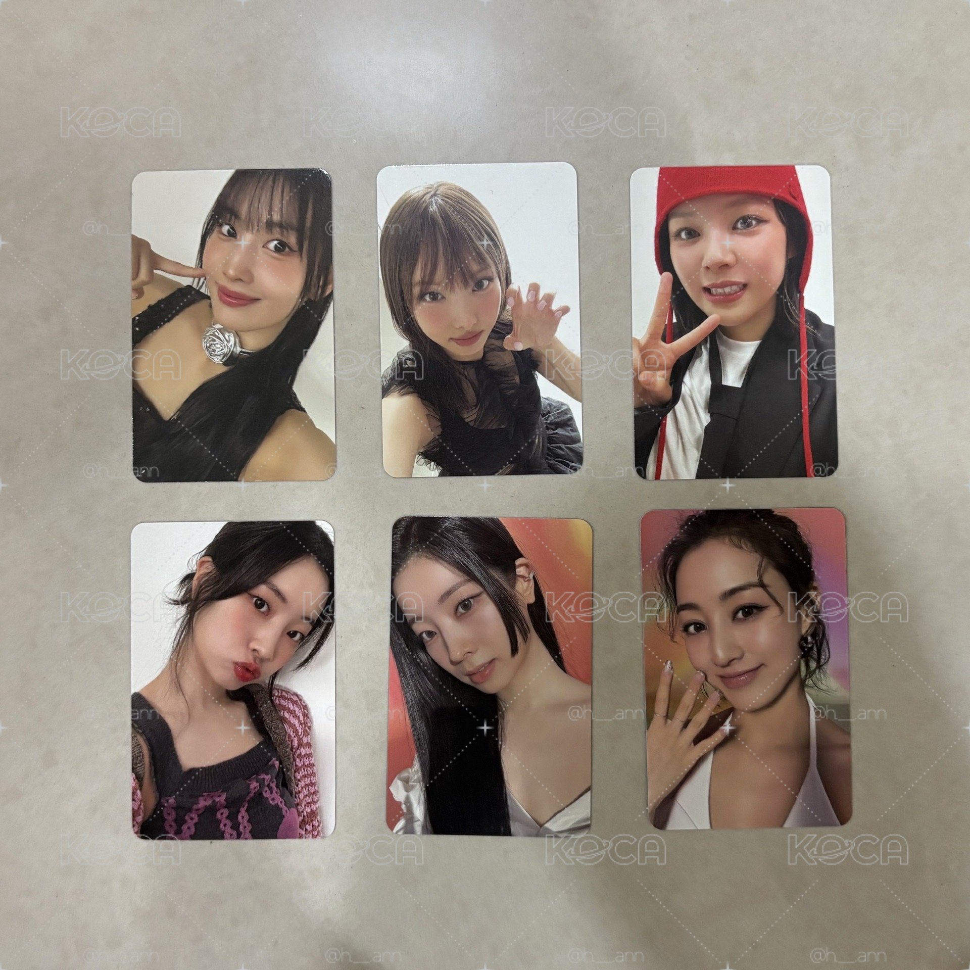 TWICE 小卡