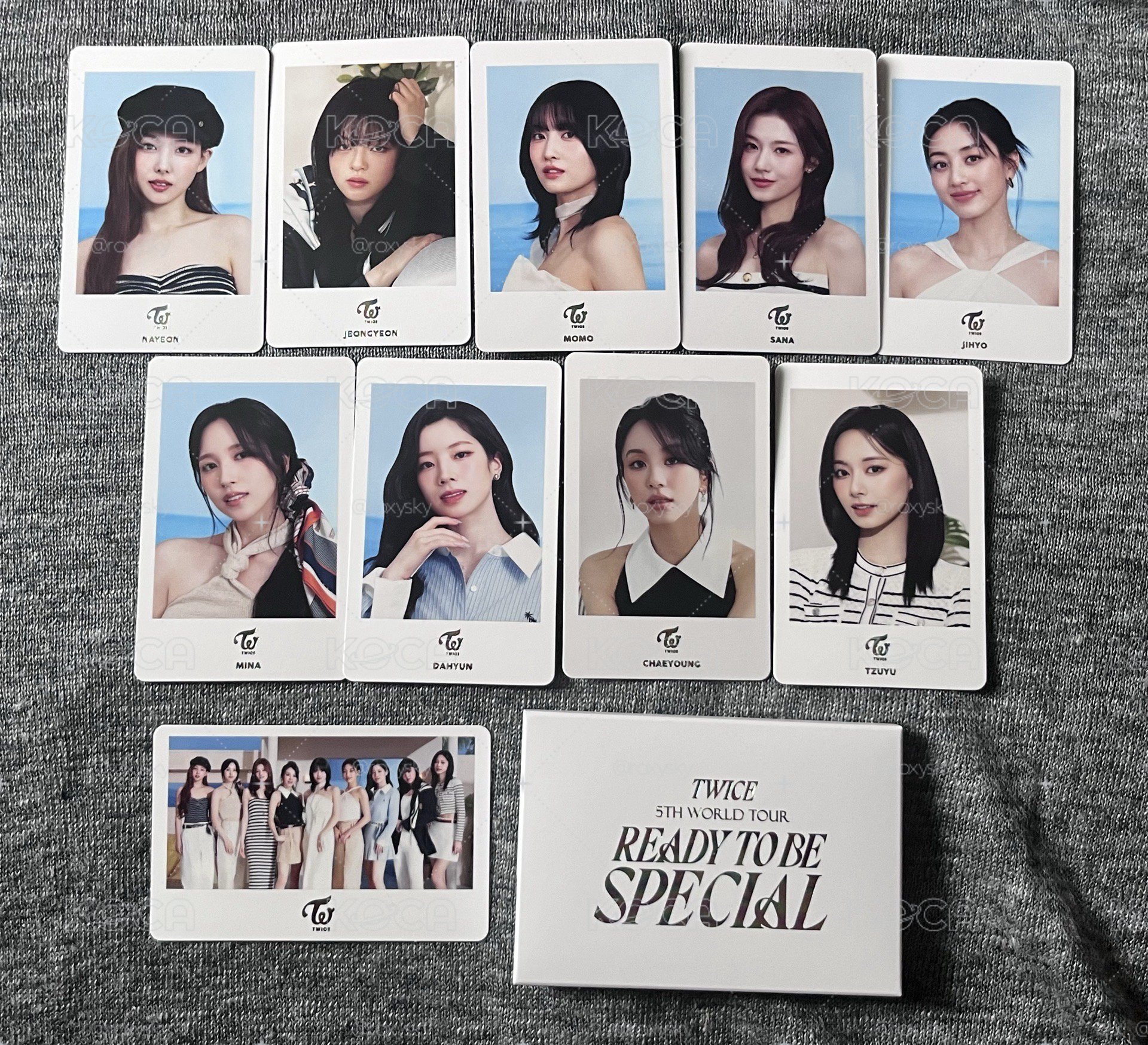 TWICE RTB 特別場 周邊小卡組