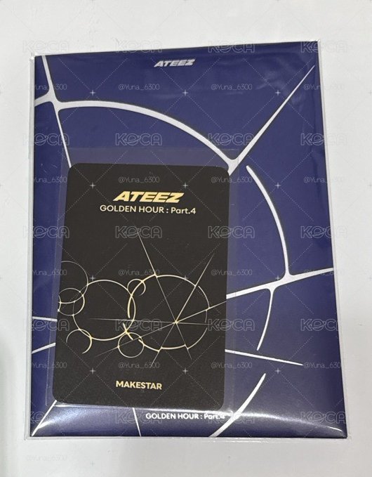 Ateez 專輯+隨機幸運卡（可許願
