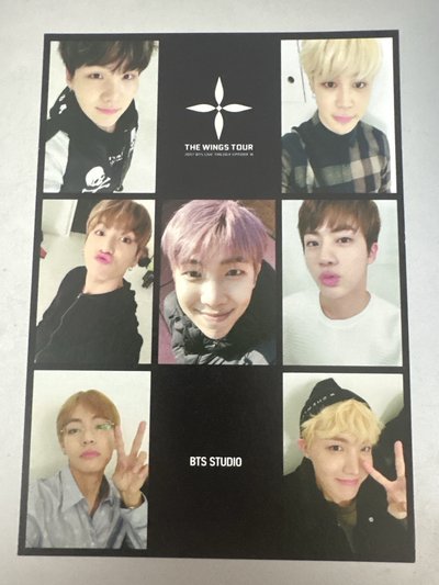 WINGS TOUR FINAL 場限明信片