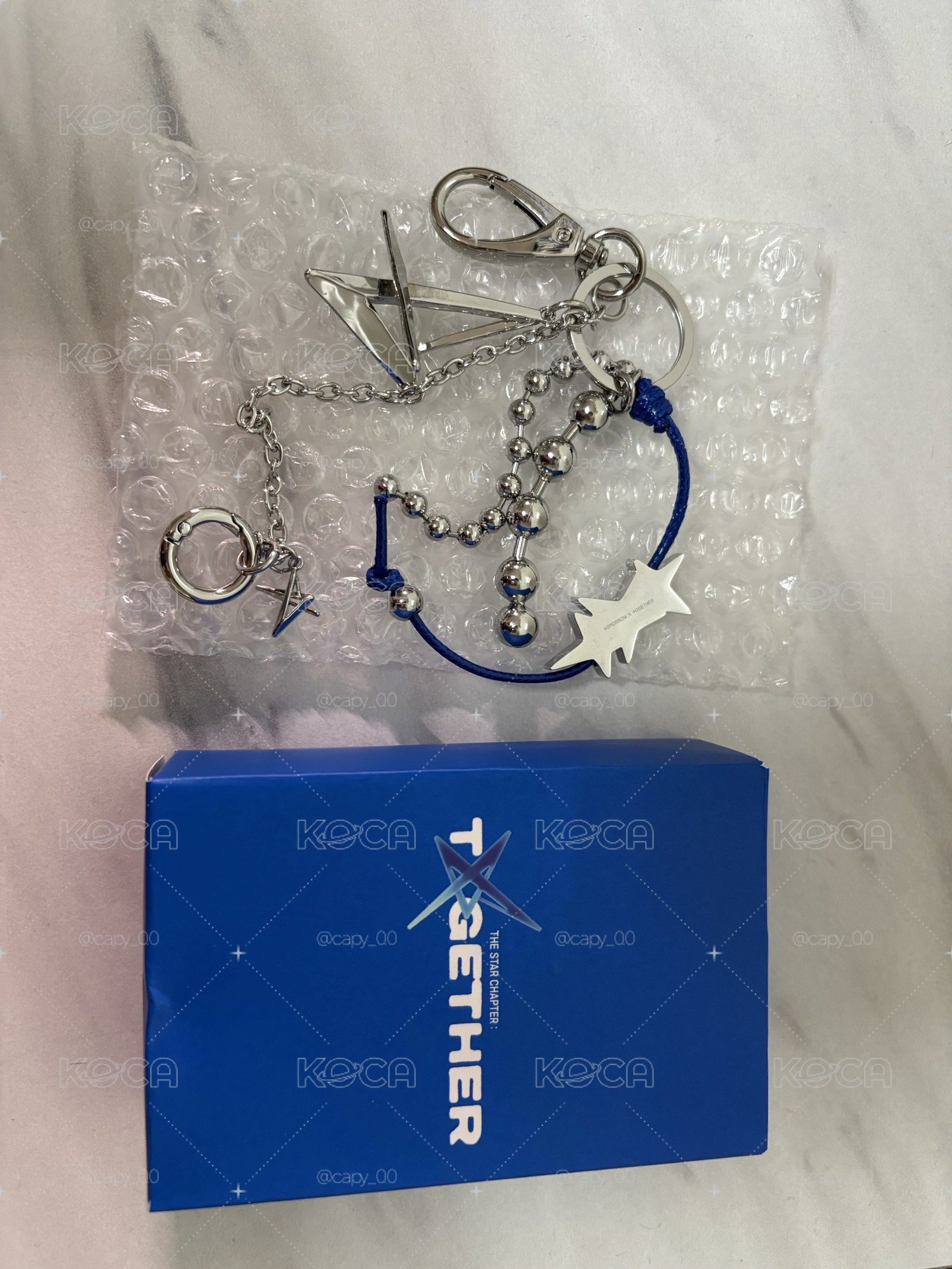 🔵⚪️正四 鑰匙圈吊飾