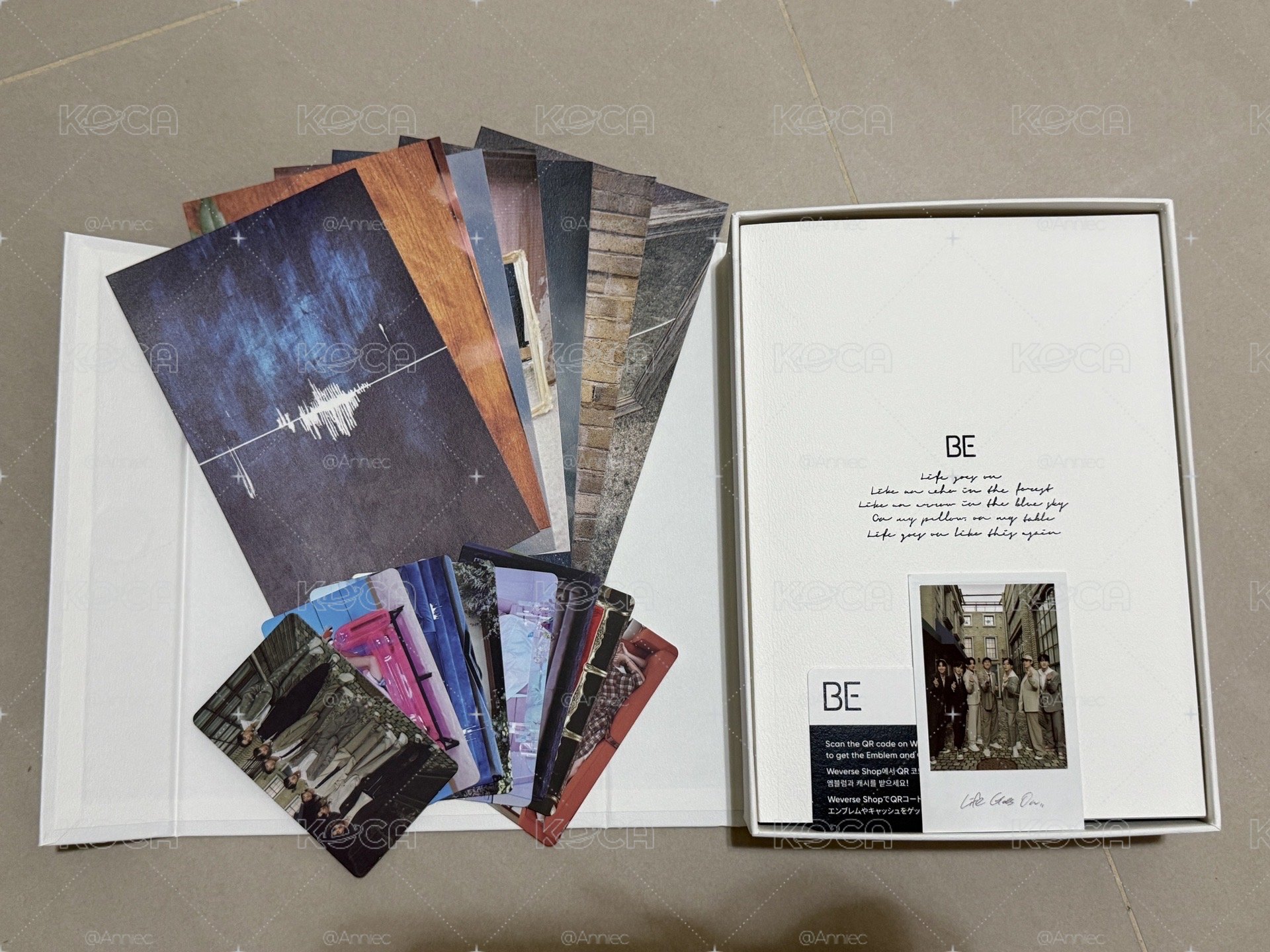 BTS BE 全專