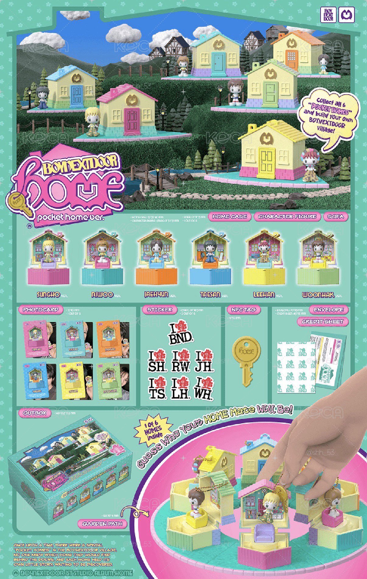 BOYNEXTDOOR [HOME]-POCKETHOME 