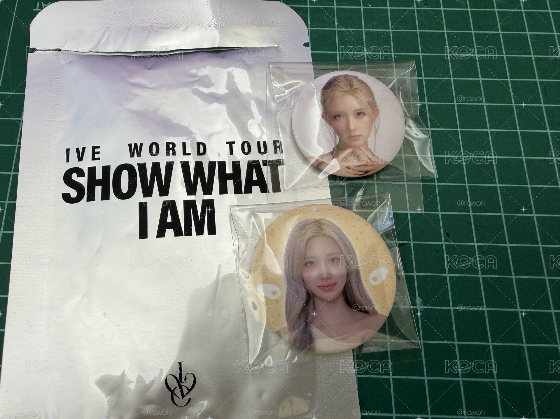 SHOW WHAT I AM徽章 秋栗