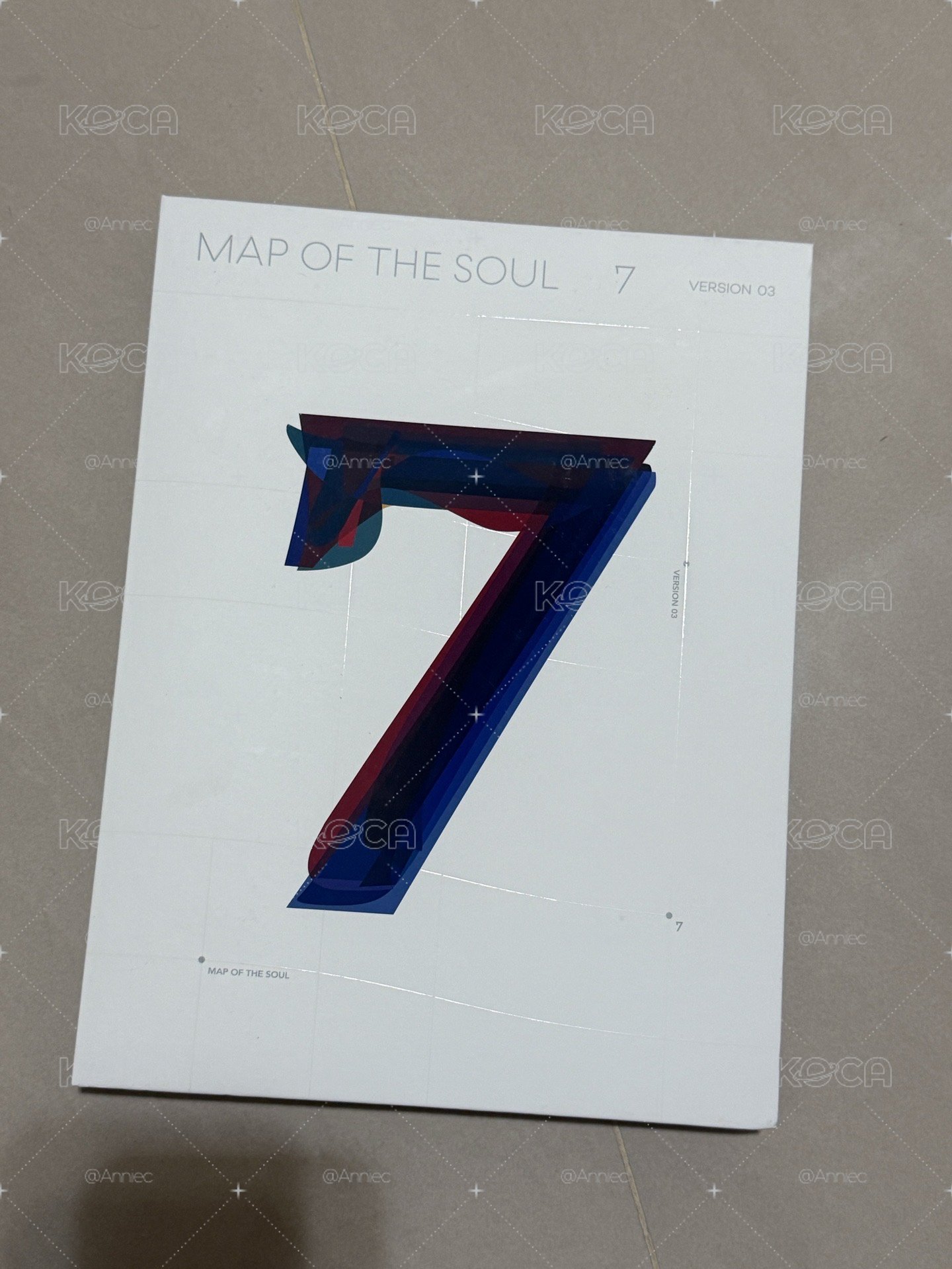 BTS MOTS:7 3版、Persona 1版