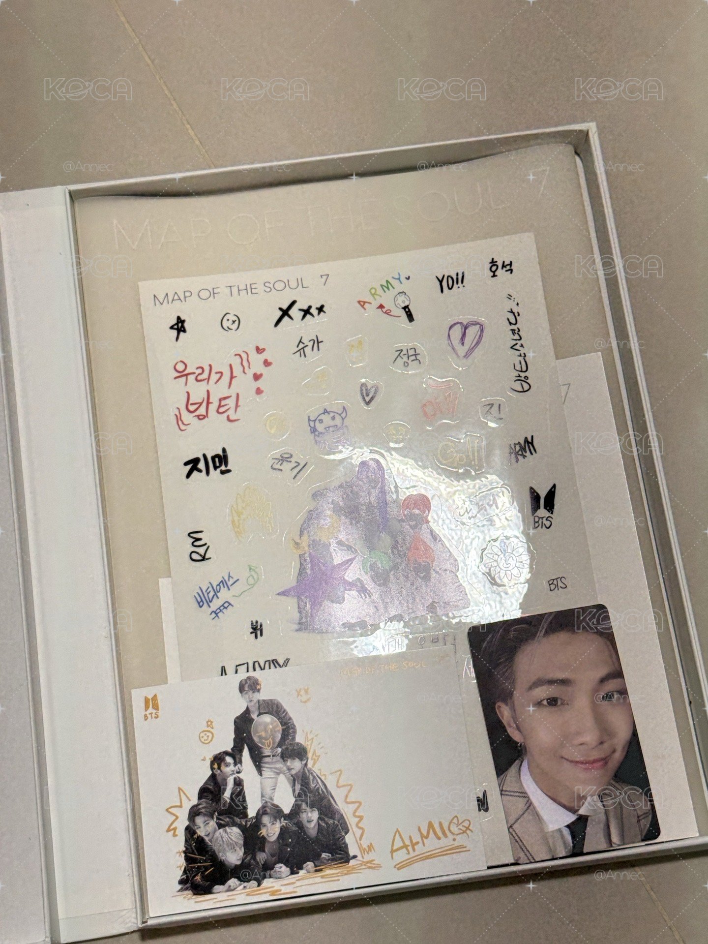BTS MOTS:7 3版、Persona 1版