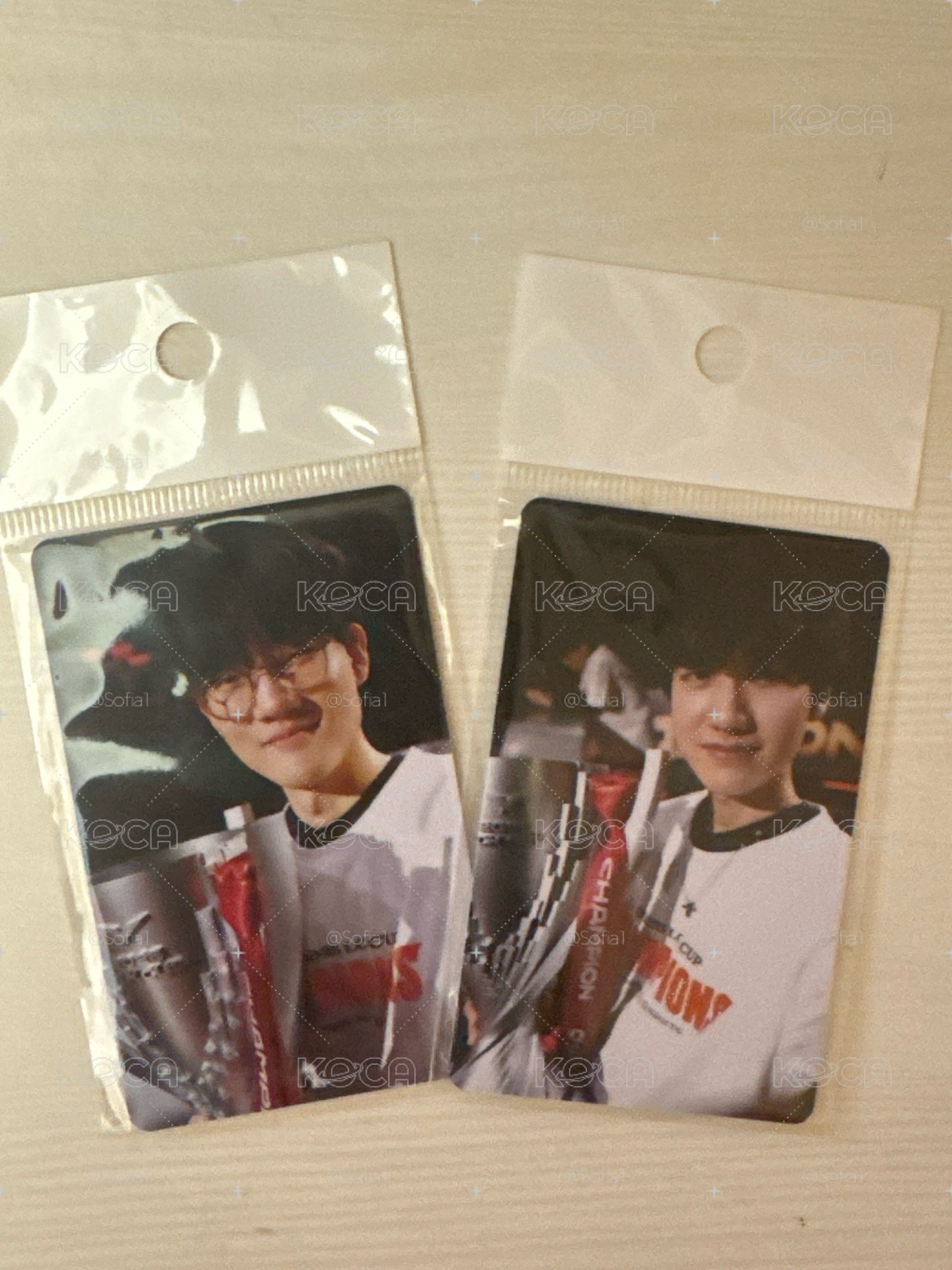 25HLE LCK CUP冠軍 周邊卡 