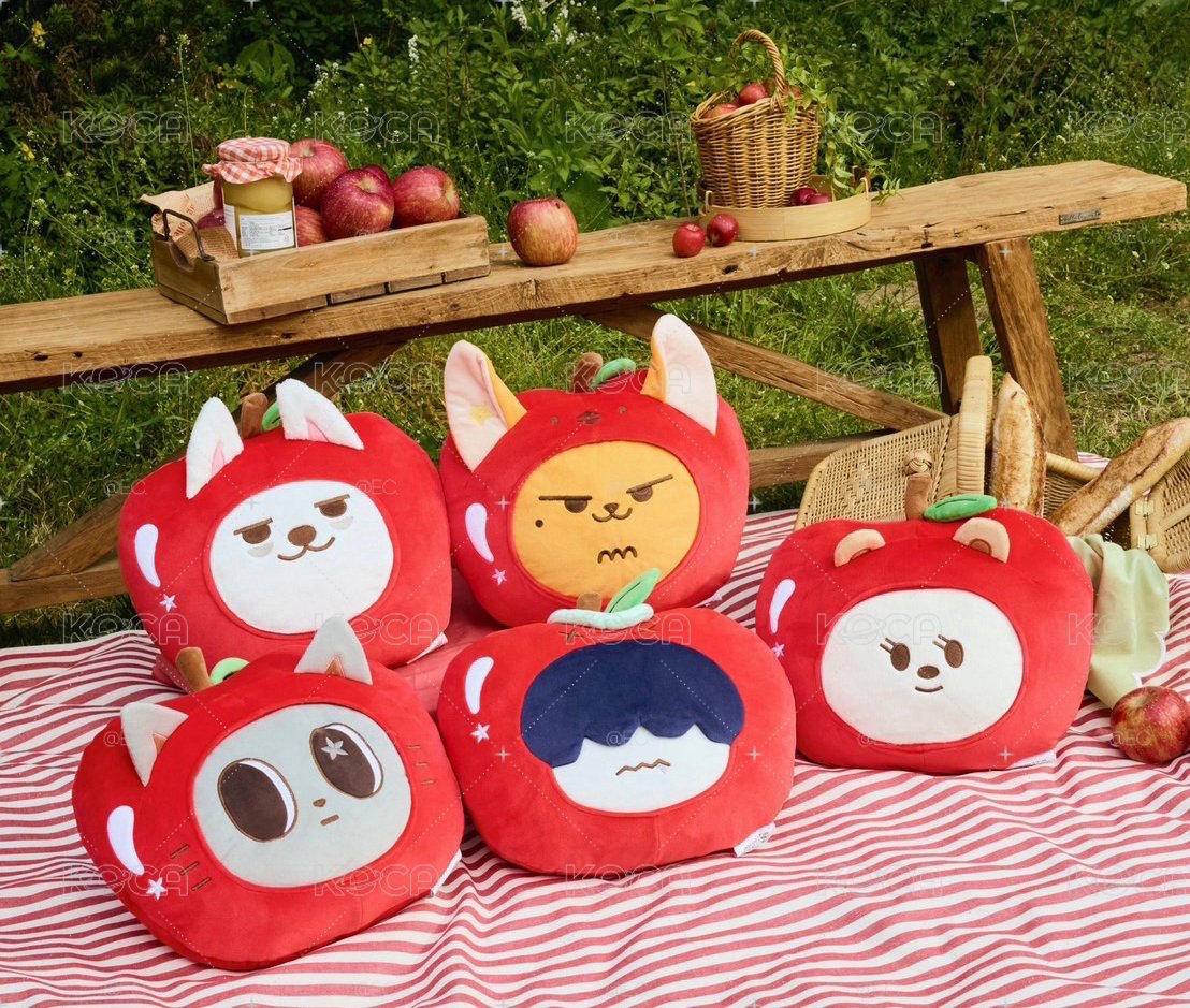 黃春蘋果抱枕