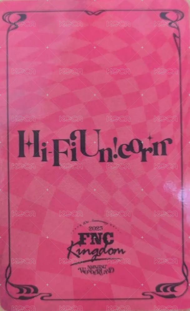 25 FNC KINGDOM 隨機卡  背面