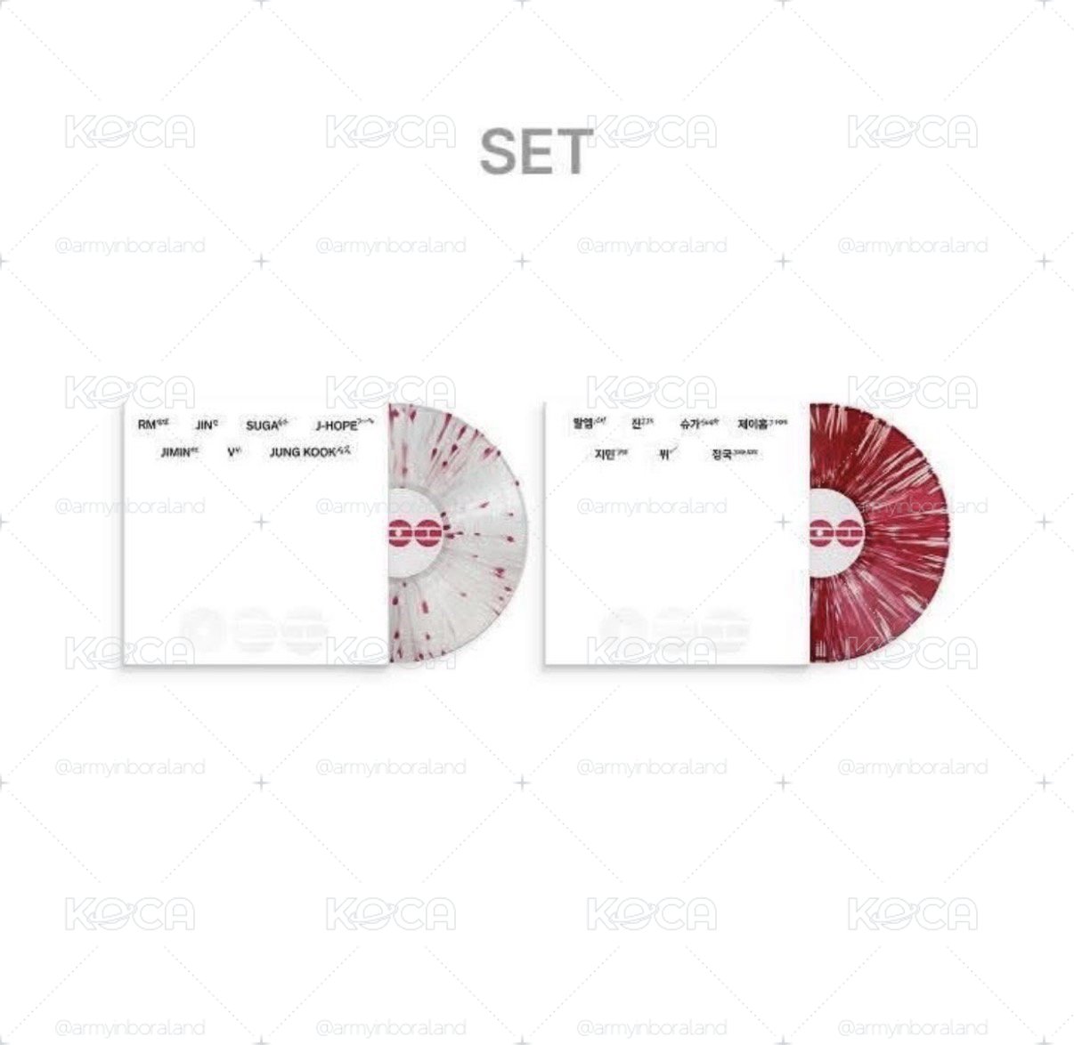 ARIRANG豪華黑膠 紅色膠面款Deluxe Vinyl