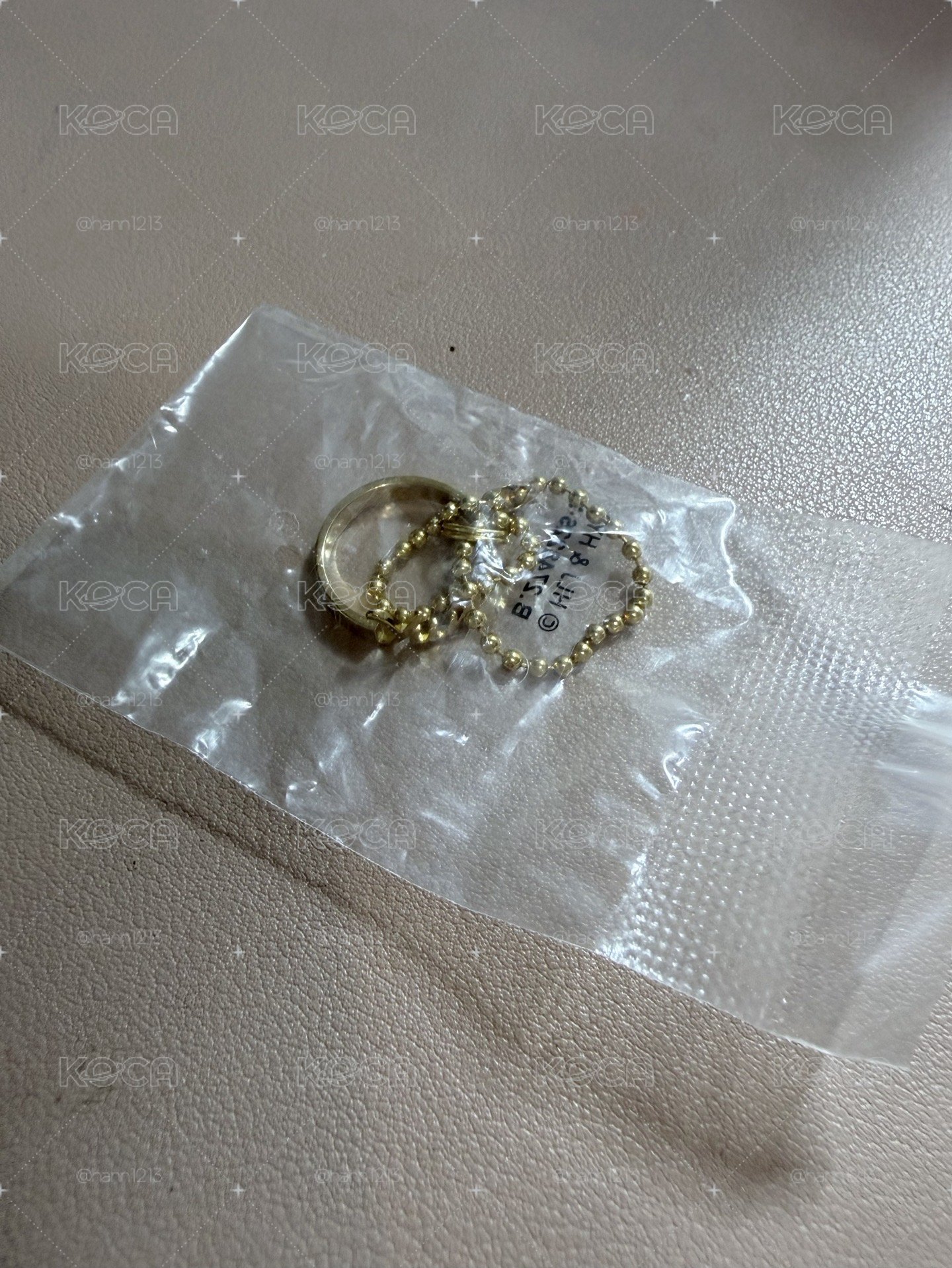 Yuma扭蛋戒指吊飾